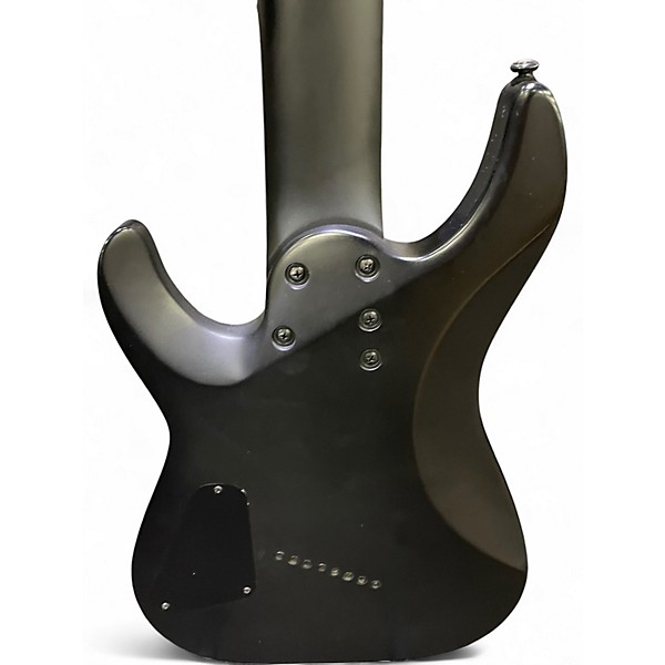 Used Schecter Guitar Research Damien-8 MS Black Solid Body Electric Guitar