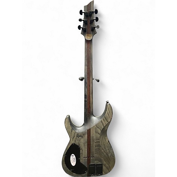 Used Schecter Guitar Research C1 HT S SLS Elite Evil Twin Flat Black Solid Body Electric Guitar