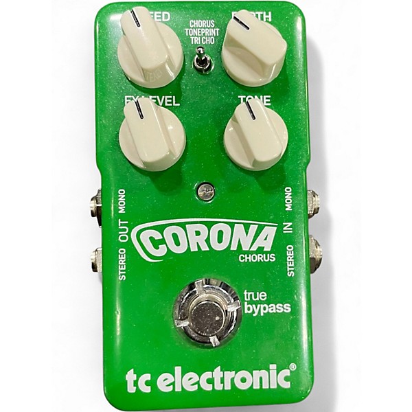 Used TC Electronic Corona Chorus Effect Pedal