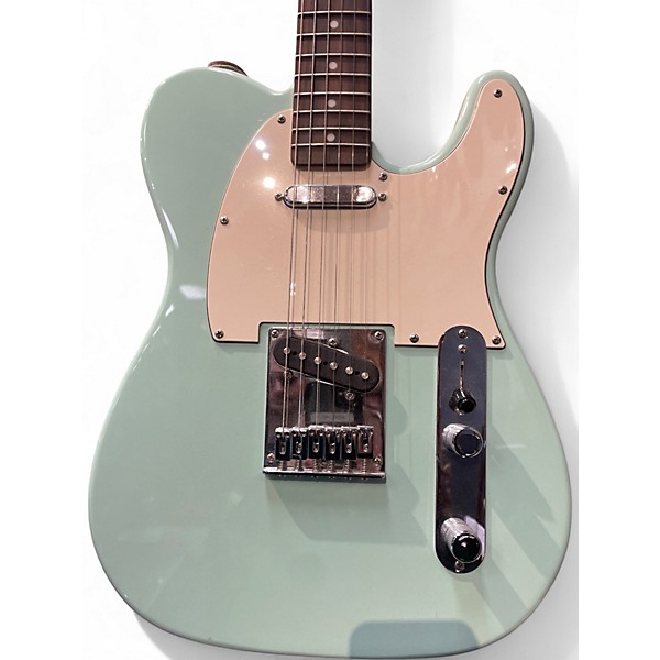 Used Squier Bullet Telecaster Mint Green Solid Body Electric Guitar