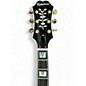 Used Epiphone E212 Union Jack Shearaton White Hollow Body Electric Guitar