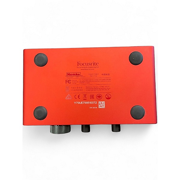 Used Focusrite Scarlett Solo Gen 3 Audio Interface