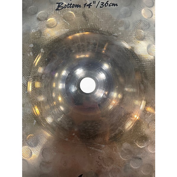 Used Zildjian 14in Z CUSTOM MASTERSOUND BOTTOM Cymbal
