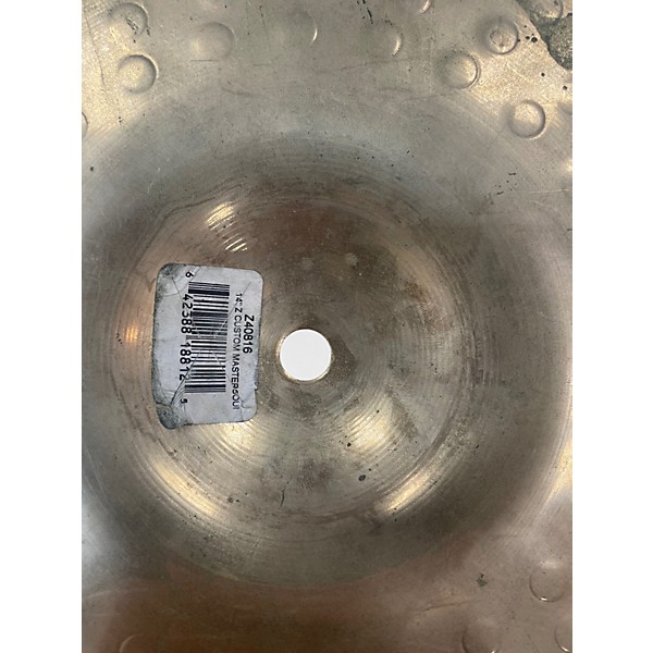 Used Zildjian 14in Z CUSTOM MASTERSOUND BOTTOM Cymbal