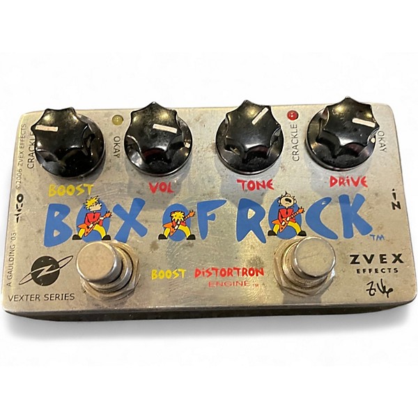 Used ZVEX Box Of Rock Distortion Boost Effect Pedal