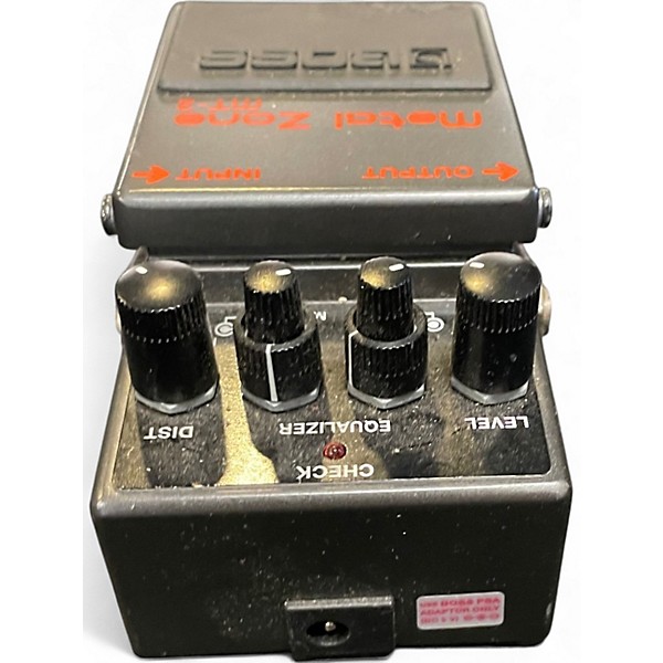 Used BOSS MT2 Metal Zone Distortion Effect Pedal