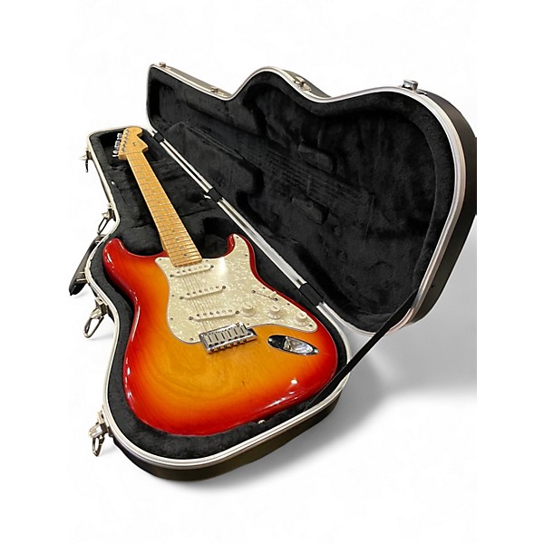 Used Fender American Standard Stratocaster Sienna Sunburst Solid Body Electric Guitar
