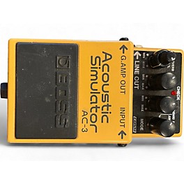 Used BOSS AC3 Acoustic Simulator Effect Pedal
