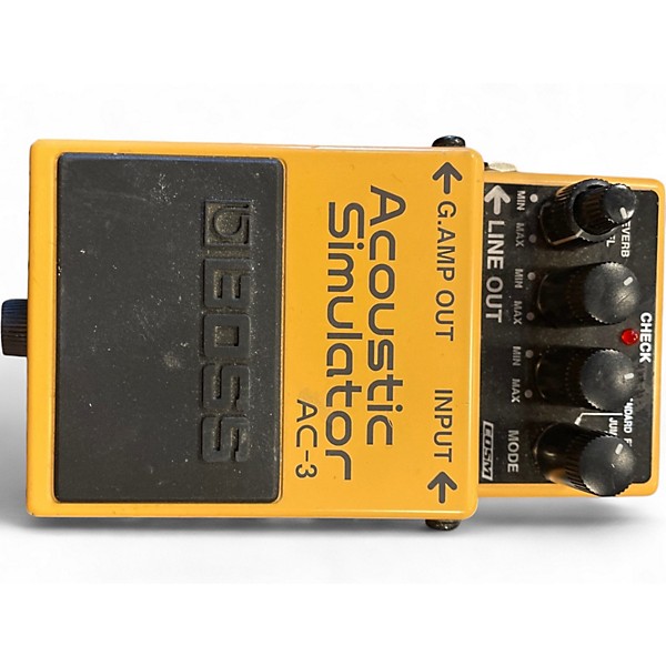Used BOSS AC3 Acoustic Simulator Effect Pedal