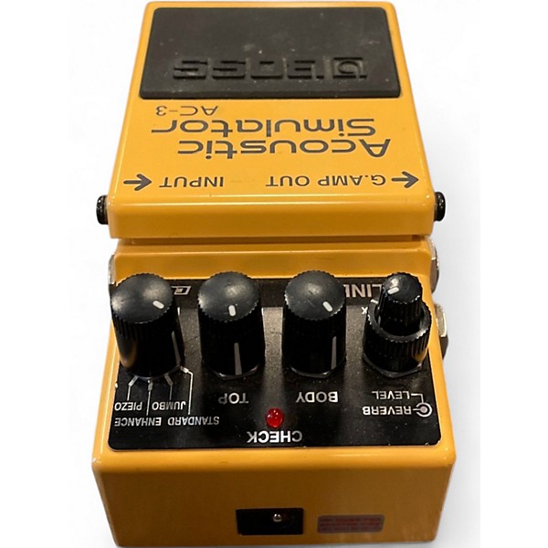Used BOSS AC3 Acoustic Simulator Effect Pedal