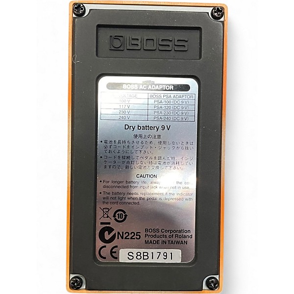 Used BOSS DS1 Distortion Effect Pedal