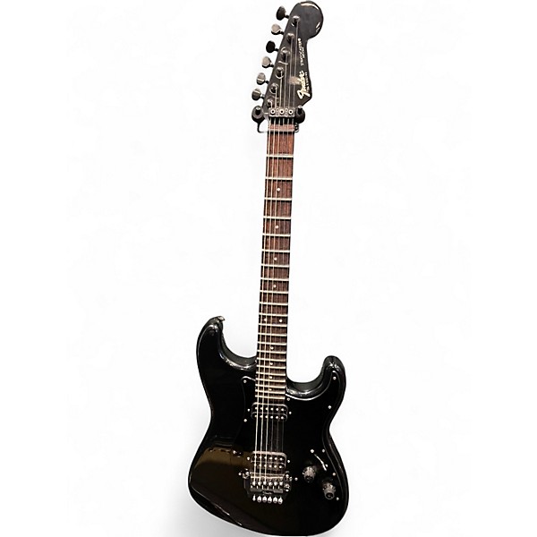 Used Fender 1985 Boxer Stratocaster MIJ Black Solid Body Electric Guitar