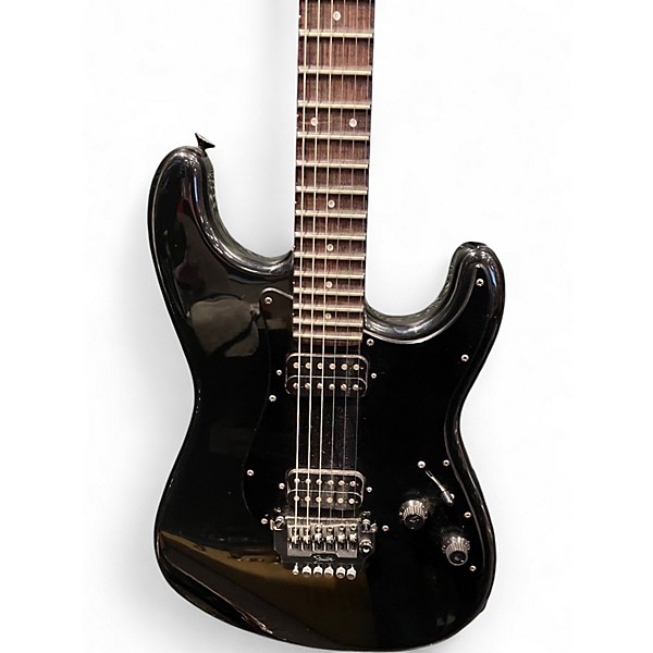 Used Fender 1985 Boxer Stratocaster MIJ Black Solid Body Electric Guitar