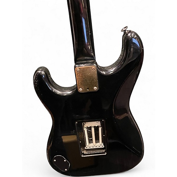 Used Fender 1985 Boxer Stratocaster MIJ Black Solid Body Electric Guitar