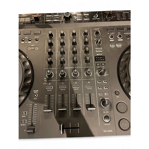Used AlphaTheta DDJ-GRV6 DJ Controller