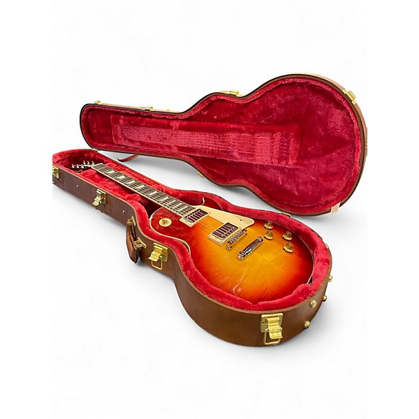 Used Gibson 50s Les Paul Standard 2 Tone Sunburst Solid Body Electric Guitar