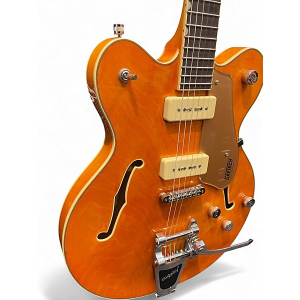 Used Gretsch Guitars G5627T Trans Orange Hollow Body Electric Guitar