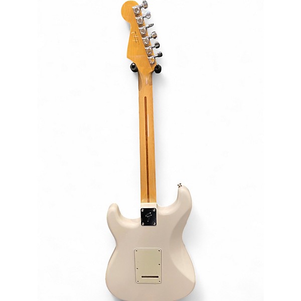 Used Fender Player series Stratocaster Polar White Solid Body Electric Guitar