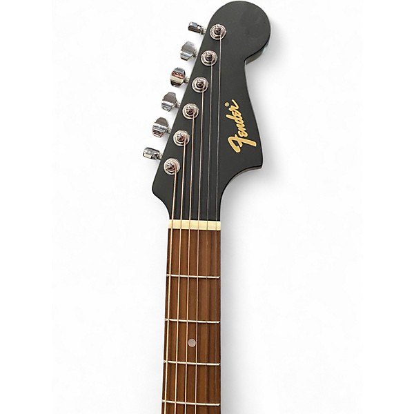 Used Fender Redondo Black Acoustic Electric Guitar
