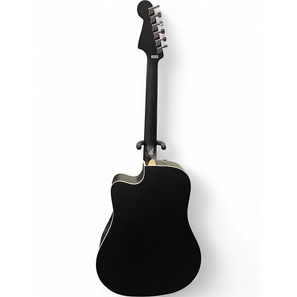Used Fender Redondo Black Acoustic Electric Guitar