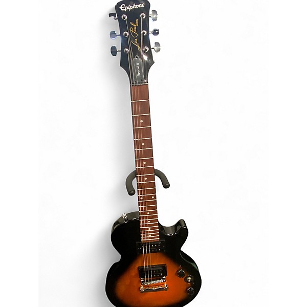 Used Epiphone Les Paul Special II Plus 2 Color Sunburst Solid Body Electric Guitar