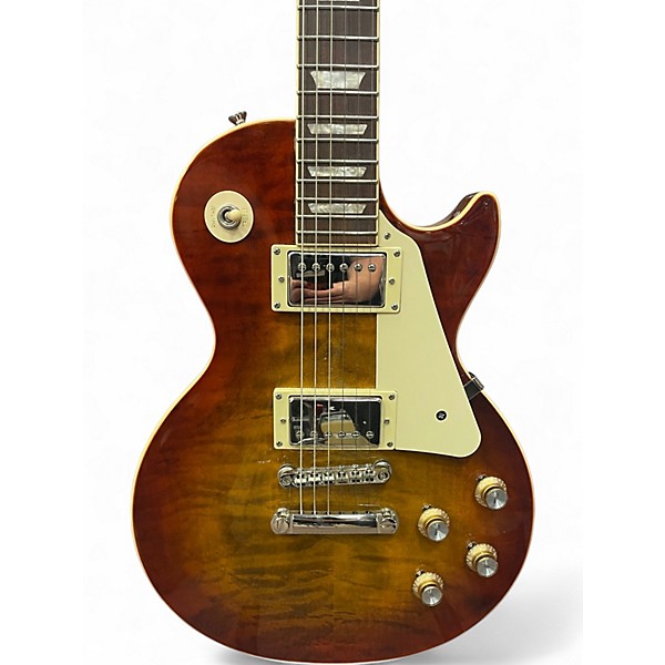 Used Epiphone Les Paul Standard 60s Quilt Washed Cherry Sunburst Solid Body Electric Guitar