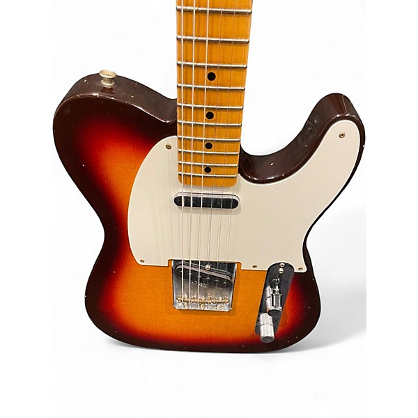 Used Fender Custom Shop 59 Telecaster Journeyman Relic 3 Color Sunburst Solid Body Electric Guitar