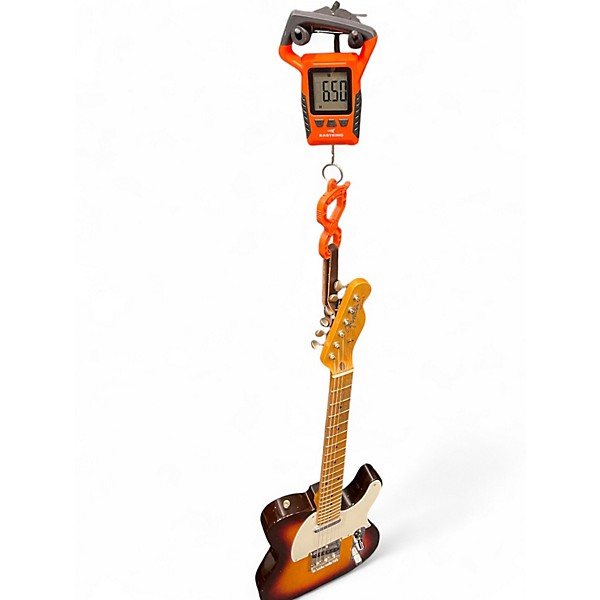 Used Fender Custom Shop 59 Telecaster Journeyman Relic 3 Color Sunburst Solid Body Electric Guitar