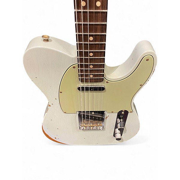 Used Fender Custom Shop LR25 1963 Telecaster Relic Faded Sonic Blue Solid Body Electric Guitar