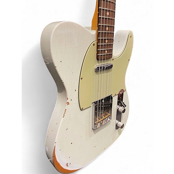 Used Fender Custom Shop LR25 1963 Telecaster Relic Faded Sonic Blue Solid Body Electric Guitar