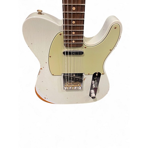 Used Fender Custom Shop LR25 1963 Telecaster Relic Faded Sonic Blue Solid Body Electric Guitar