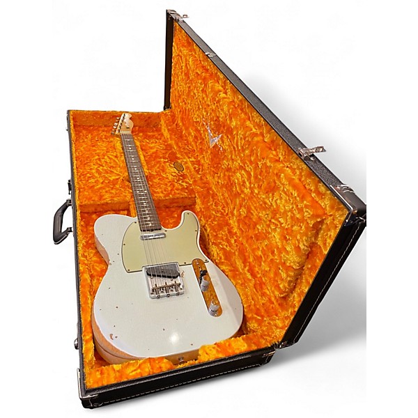 Used Fender Custom Shop LR25 1963 Telecaster Relic Faded Sonic Blue Solid Body Electric Guitar