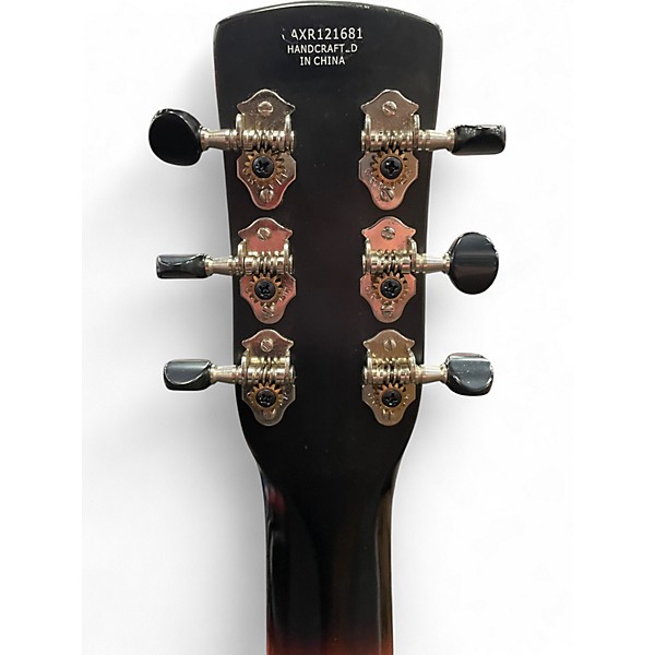 Used Gretsch Guitars G9241 Alligator Mahogany Round Neck Resonator 2 Color Sunburst Acoustic Guitar