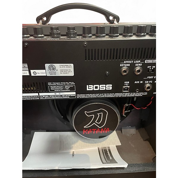 Used BOSS Katana KTN100 100W 1X12 Guitar Combo Amp