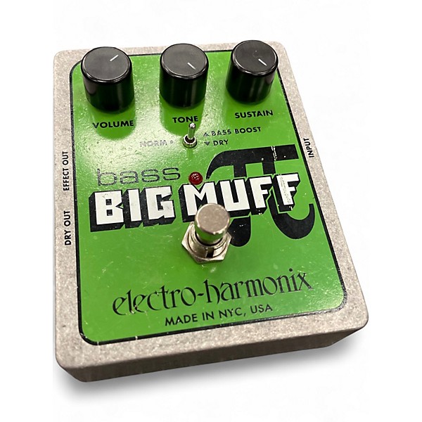 Used Electro-Harmonix Big Muff Bass Distortion Bass Effect Pedal