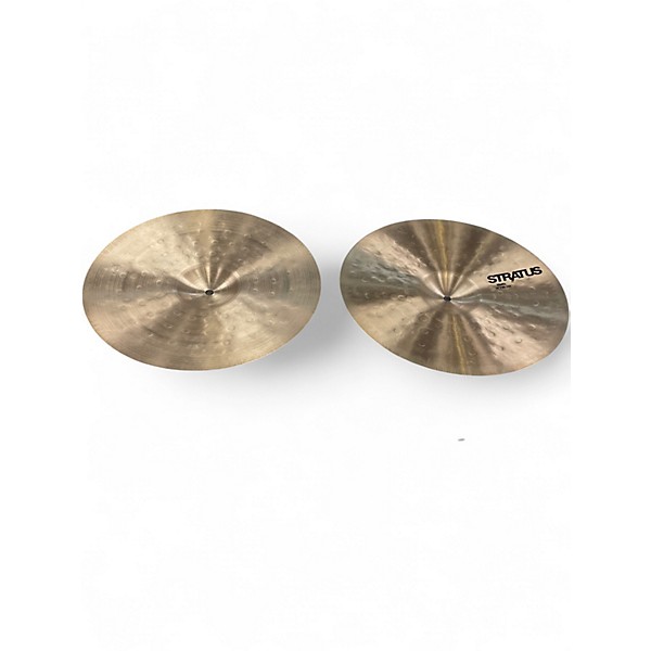 Used SABIAN 14in STRATUS HI HAT PAIR Cymbal