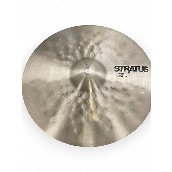 Used SABIAN 14in STRATUS HI HAT PAIR Cymbal