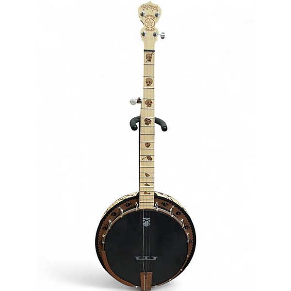 Used Deering Goodtime 2 Zombie Killer 5 String Crimson Burst Banjo