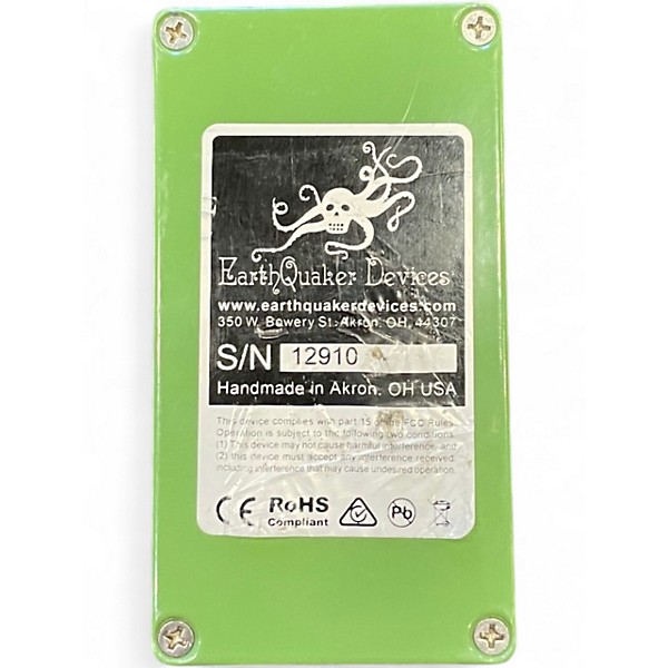 Used EarthQuaker Devices Plumes Small Signal Shredder Overdrive Effect Pedal