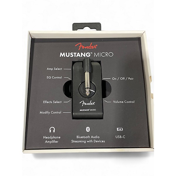 Used Fender Mustang Micro Battery Powered Amp