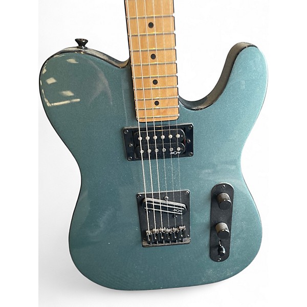 Used Squier Contemporary TELECASTER Metallic Green Solid Body Electric Guitar
