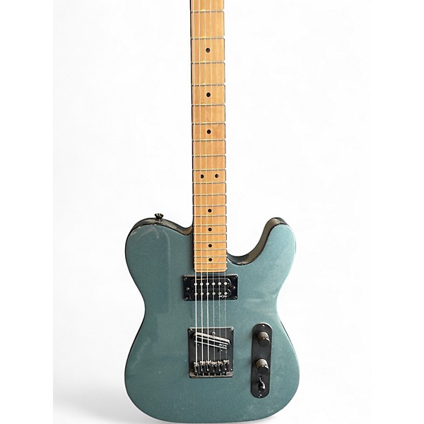 Used Squier Contemporary TELECASTER Metallic Green Solid Body Electric Guitar