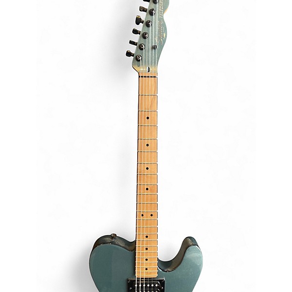 Used Squier Contemporary TELECASTER Metallic Green Solid Body Electric Guitar