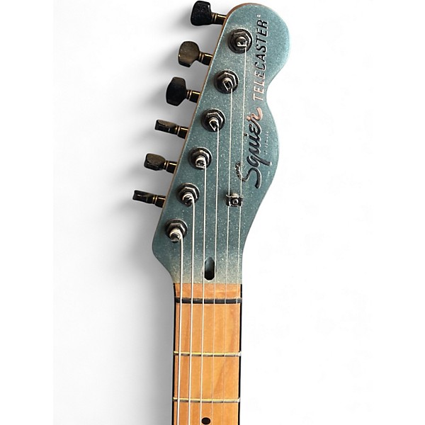 Used Squier Contemporary TELECASTER Metallic Green Solid Body Electric Guitar