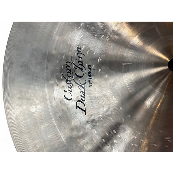 Used Zildjian 17in K CUSTOM DARK CHINA Cymbal