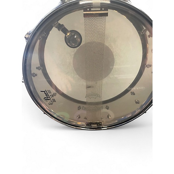 Used Pearl 14in steel shell Chrome Drum