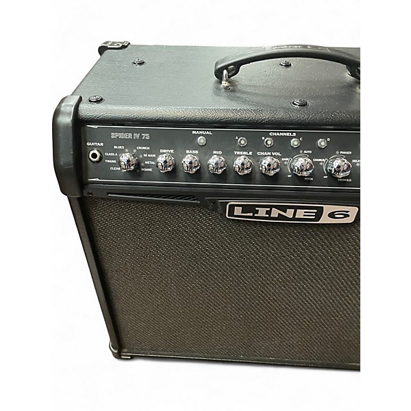 Used Line 6 spider iv 75 Guitar Combo Amp