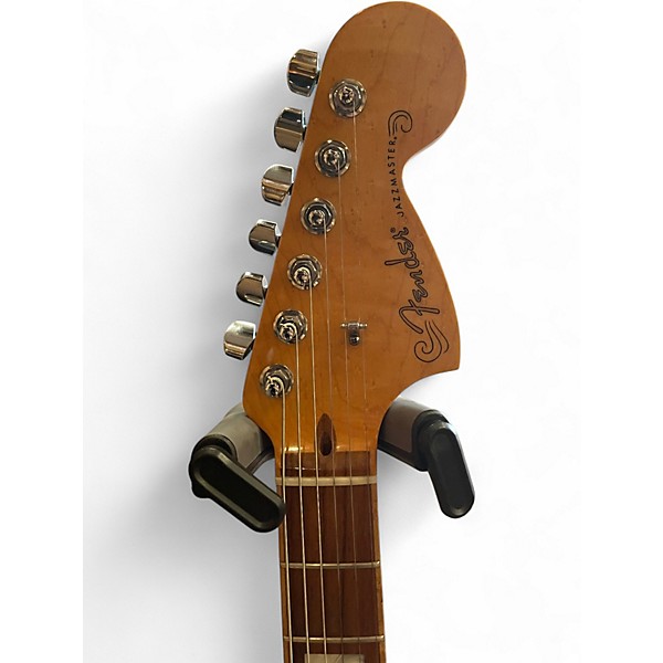 Used Fender American Select Carve Top Jazzmaster twilight burst Hollow Body Electric Guitar