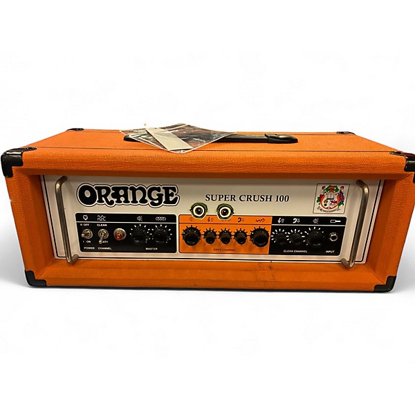Used Orange Amplifiers Super Crush 100 Head Solid State Guitar Amp Head