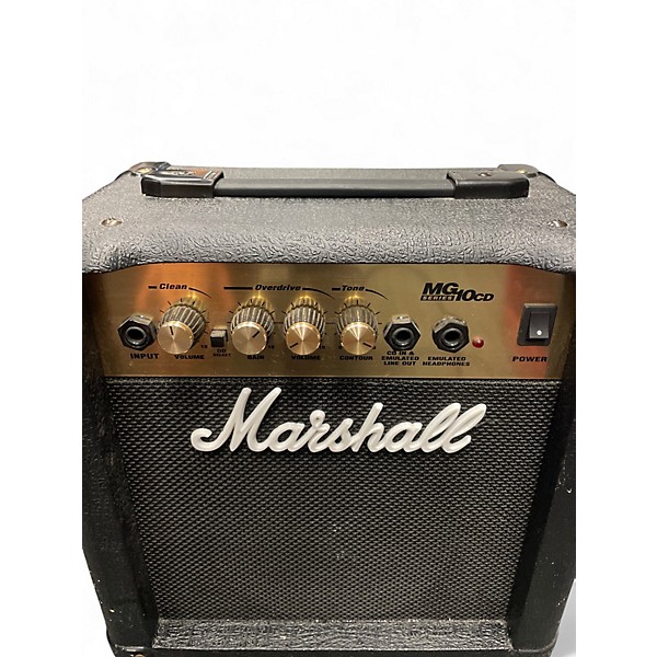 Used Marshall MG10CD 1X6.5 10W Guitar Combo Amp